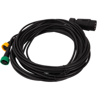 Impianto elettrico MANTES, cablaggio rimorchio, 7m, spina 7PIN, 2x baionette 5PIN