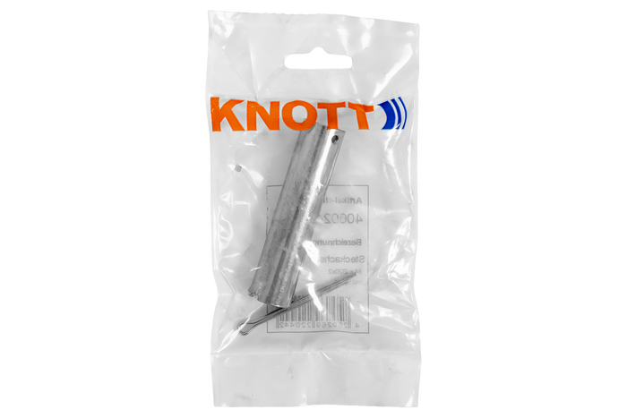 KNOTT 406024.001 asse ruota di supporto, boccola 84x20mm