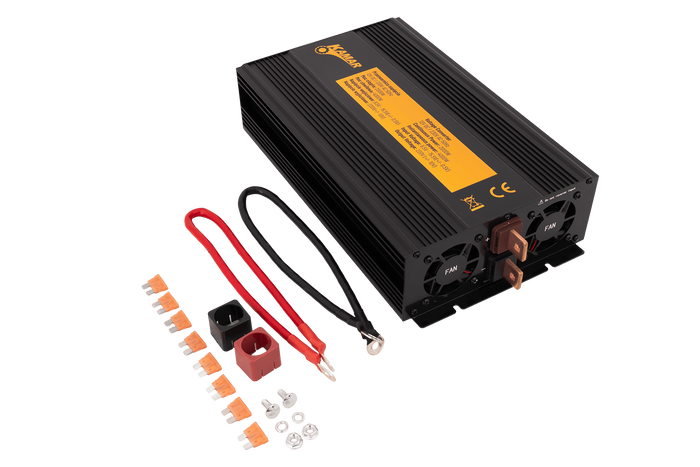 Convertitore di tensione 12V/230V (2000/4000W) KAMAR E1930