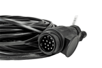 MANTES cablaggio rimorchio impianto elettrico 8m 13 PIN SPINA BAIONETTA 2x 8 PIN