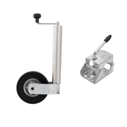 Ruota di appoggio con morsetto WINTERHOFF ST60-V-255SB+KLE60 400kg 60mm 525-755mm