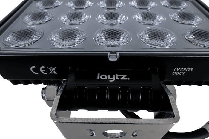 Lampada da lavoro a LED con riflettore LAYTZ LY7303, 60 LED, 6000 lm, rettangolare
