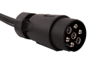 ASPÖCK 58-1022-087 cablaggio elettrico per rimorchio 4,5 m connettore a 7 pin baionette 2x5 pin