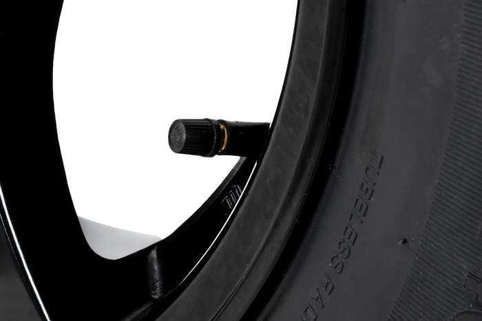 Ruota per rimorchio rinforzata KENDA PNEUMATICI 185/80 R14C 104/102N CERCHIO IN ALLUMINIO STARCO nero 5,5Jx14"H2 5x112 ET:30