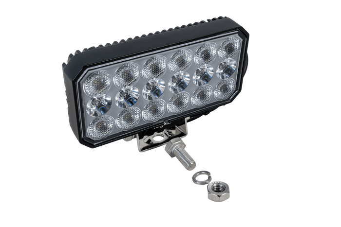 Lampada da lavoro a LED con riflettore LAYTZ LY7304, 66 LED, 5800 lm, rettangolare