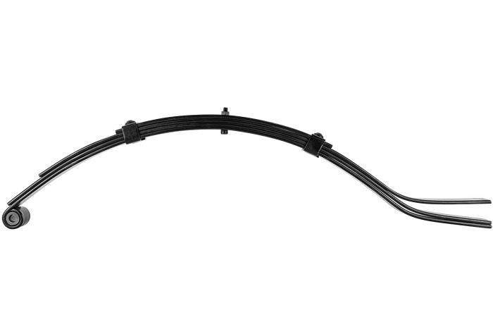 Molla a 4 foglie per rimorchi da 76,5 cm e 375 kg.