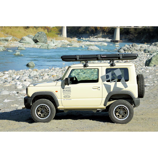 Box da tetto per canne da pesca INNO ROD BOX 290 (IF44BK)
