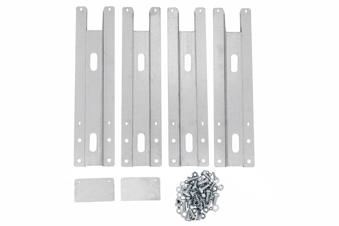 Set di rinforzi laterali per rimorchio da 30 cm per UNITRAILER Garden
