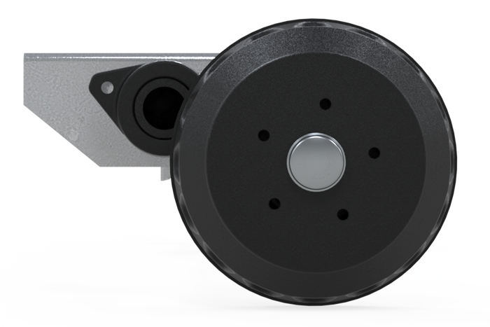 Assale frenato KNOTT VGB18MV per rimorchio/carro attrezzi 1800kg 1600mm 2070mm 5x112