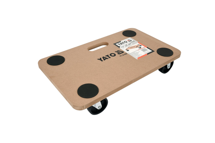Carrello di trasporto YATO YT-37420 con piattaforma per officina, portata 200 kg.