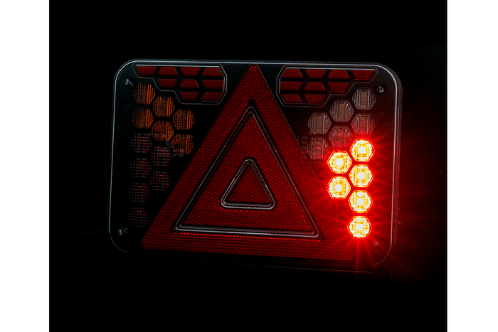 Fanale posteriore a LED HORPOL LZD 3215 con 7 funzioni rimanenti