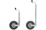 Ruota di supporto ProPlus 341507, portata 150 kg, altezza 48 mm, lunghezza 650-880 mm.
