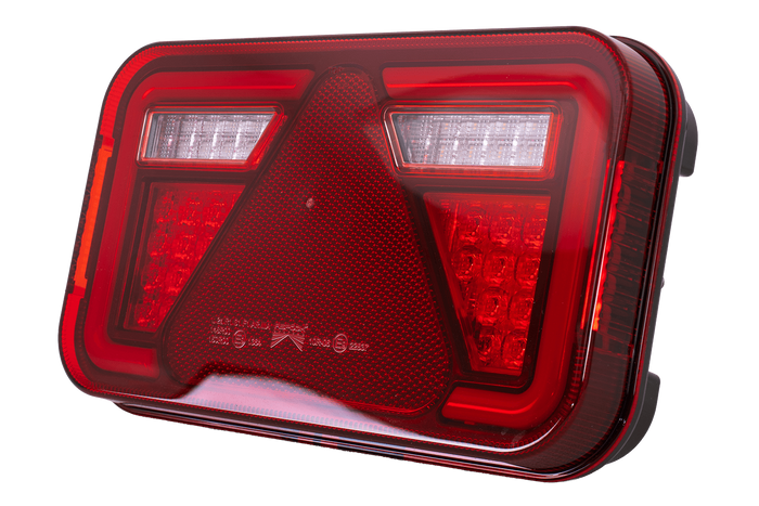 Luce posteriore a LED ASPÖCK MULTILED IV, 6 funzioni, destra