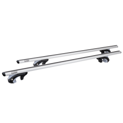Portapacchi Eco Alubase 135 - portapacchi universale in alluminio per binari aperti