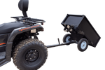Rimorchio da giardino per trattore, quad UNITRAILER, ribaltabile, portata 225 kg, dimensioni 1030x700 mm