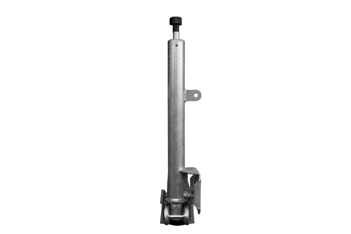 Ruota di supporto automatica UNITRAILER con maniglia 500 kg 60 mm 660-904 mm
