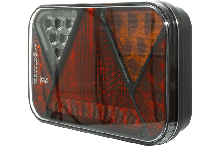 Set luci: luci posteriori a LED FRISTOM + luci di posizione laterali a LED HORPOL + cablaggio MANTES 5,2 m 7PIN