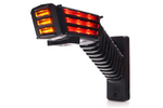 Faro di segnalazione a LED SPOT WAŚ 2554L W297.4.1, a sinistra, su braccio.