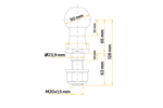 Biglia per gancio traino Winterhoff KUB 50 mm - 2000 kg