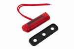 Lampada di segnalazione a LED FRISTOM FT-081, rossa, universale