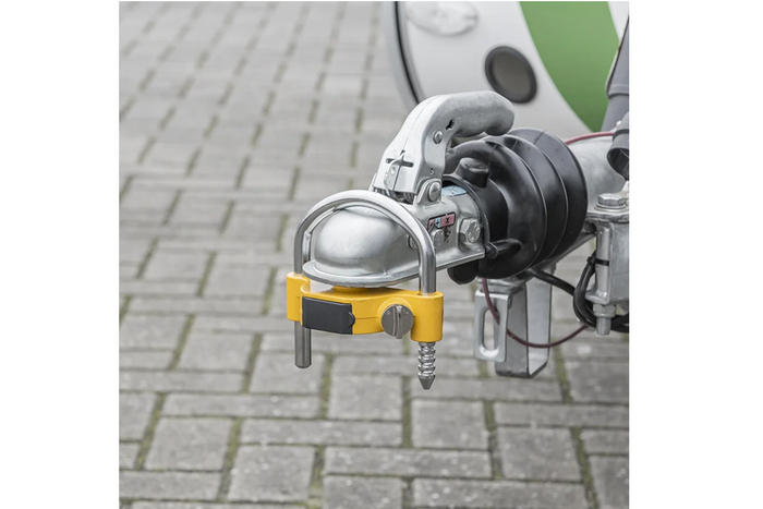 Blocco per sfera di traino ProPlus 341329V01 con serratura a combinazione