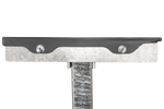 Supporto laterale piatto OUTLET UNITRAILER, lunghezza 30 cm, altezza 40 cm, per rimorchio per barca, GRIGIO