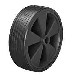 Ruota di scorta per ruotino di supporto ProPlus 341549 in gomma piena, 220x70 mm