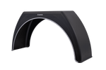 Parafango per rimorchio 15-17,5" DOMAR DK3112 passaruota piatto 950/280mm con finitura bianca