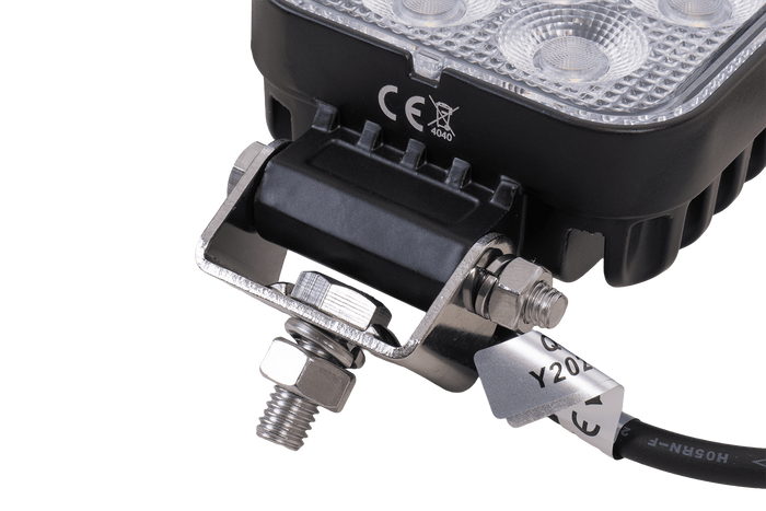 Faro da lavoro a LED con riflettore TT TECHNOLOGY NERO TT.13324 24xLED 1920lm quadrato