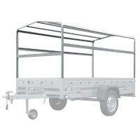 Telaio H-1100 per la copertura del telone del rimorchio UNITRAILER GARDEN TRAILER 264 e 264/2KIPP 