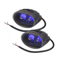 Set di due lampade a fascio nebulizzatore HERMON GMPLRLO2LN 2xLED da 2000 lm