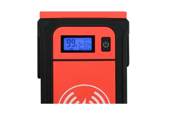 YATO YT-83085 power bank di avviamento di emergenza da 16000 mAh con ricarica induttiva