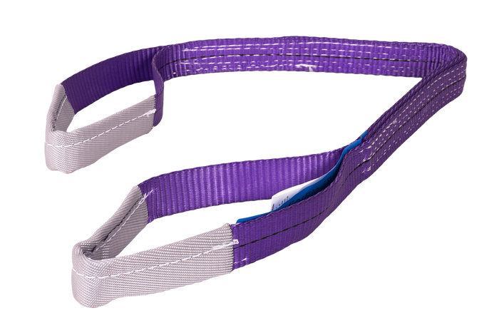 Cinghia di sollevamento HEFFA 1m/30mm/1t con passanti