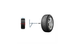 Set di due supporti per ruote ProPlus 390050 da parete