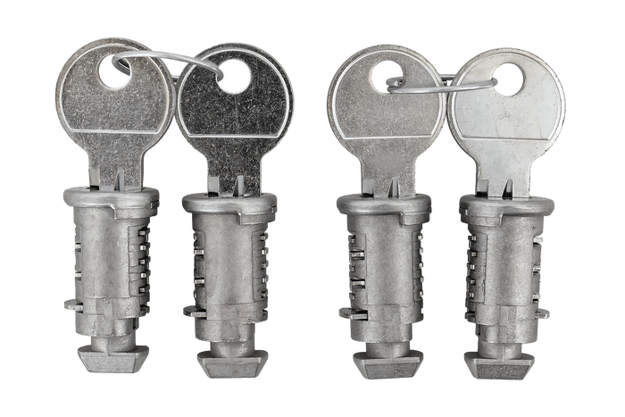 Set di serrature e chiavi universali (4 pezzi)