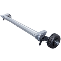 Assale frenato AL-KO EURO per rimorchio/carro attrezzi 1800kg 1750mm 2250mm 5x112