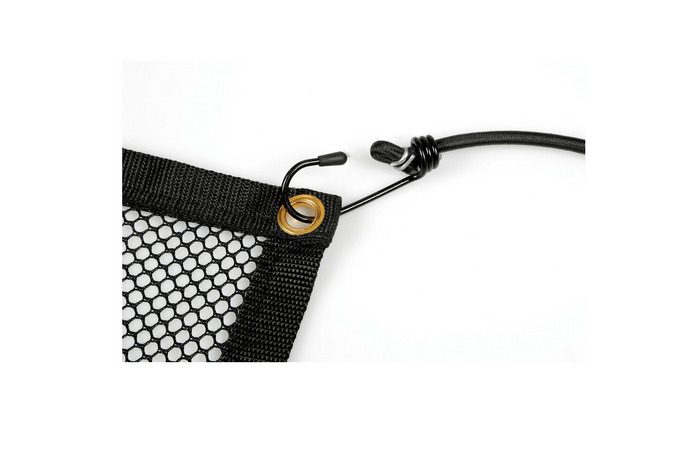 Divisorio per cani LAMPA PET-2 barriera in rete fissata ai sedili anteriori 115x65cm