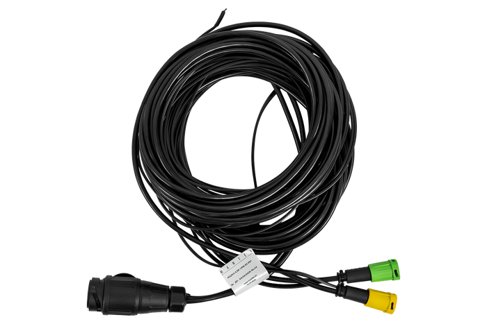 MANTES installazione elettrica, cablaggio per rimorchio barca, 9,5 m, spina a 13 pin, 2 baionette a 5 pin