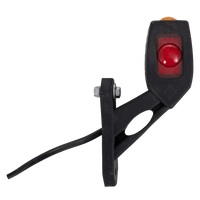 OUTLET HORPOL LD 2109/L Luce di posizione sinistra a LED su braccio in gomma
