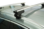 Portapacchi in alluminio Mont Blanc AMC 5412-A49 per binari integrati