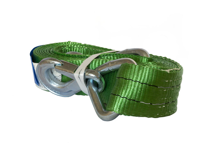 Cavo di traino con ganci UNITRAILER cinghia di traino 5m/60mm/6t verde
