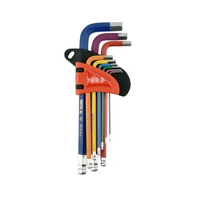 YATO YT-05632 Chiavi a brugola 1,5-10 mm 9 pezzi.