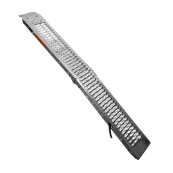 UNITRAILER ALR004B rampa pieghevole in acciaio per rimorchio, 190 cm, 200 kg