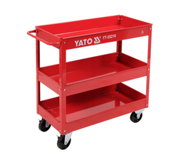 Carrello da officina a 3 livelli YATO YT-55210, mobiletto da officina, 130 kg, 79,5x79x37 cm