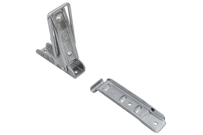 Gancio laterale con chiusura WINTERHOFF BV 10-2 + BVG 10-B chiusura laterale completa del rimorchio