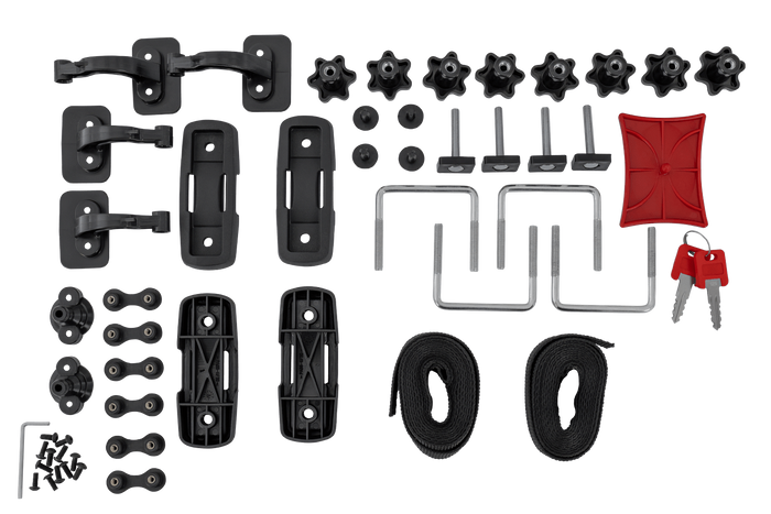 Box da tetto Inter Pack Stella 440, nero opaco