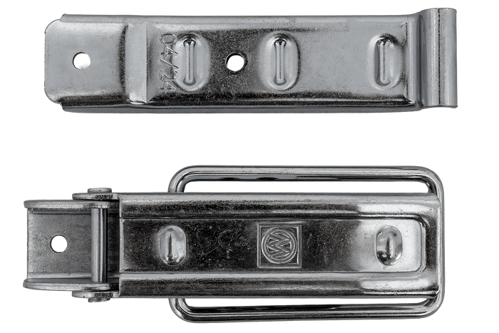 Gancio laterale con chiusura WINTERHOFF BV 10-2 + BVG 10-B chiusura laterale completa del rimorchio