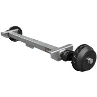 Assale frenato KNOTT VGB18MV per rimorchio/carrello portattrezzi 1800kg 1300mm 1800mm 5x112