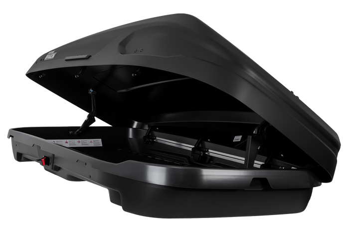 Box da tetto Inter Pack Monsun PRO M, nero opaco