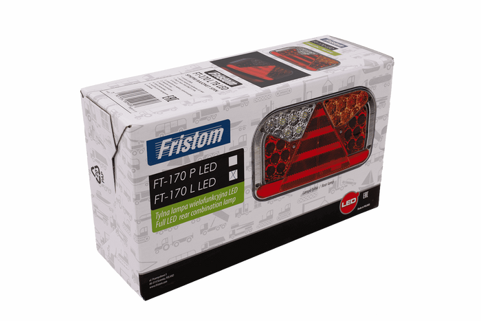 Fanale posteriore FRISTOM FT-170 LED baionetta 6 funzioni sinistro